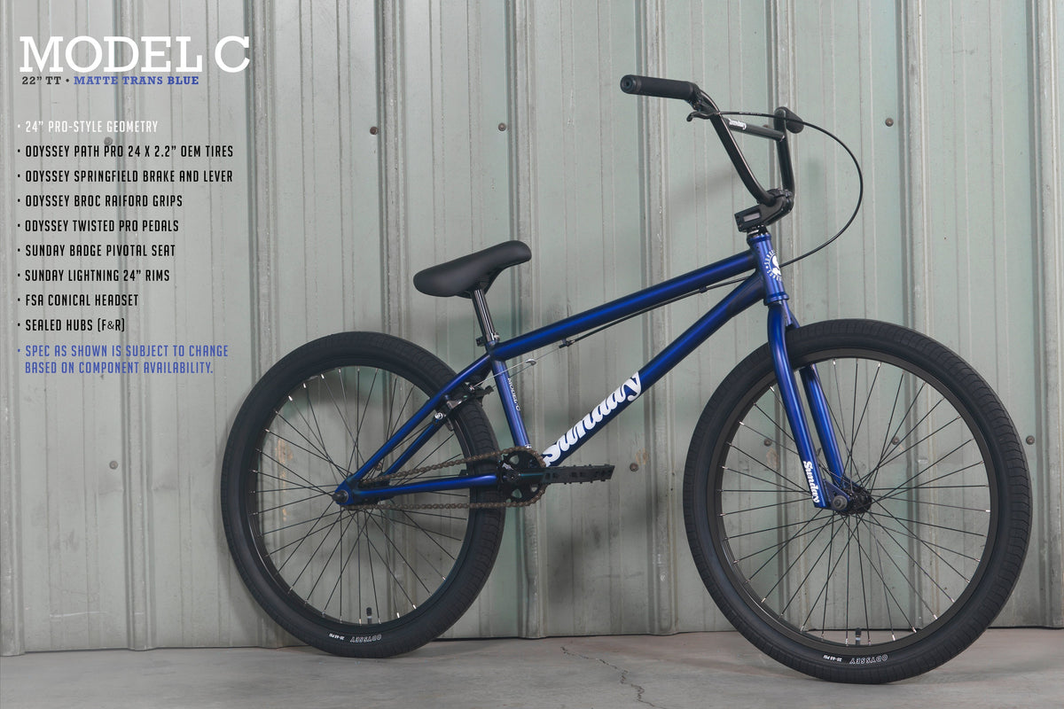 SUNDAY MODEL C BLUE - Frontocean BMX – Frontocean BMX