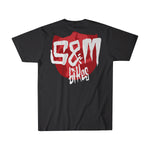 S&M skull SHIELD TEE