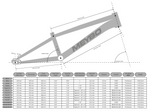 MEYBO HOLESHOT G14.2 FRAME - BLACK/GREY