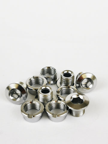ICE CHROME CHAINRING BOLTS