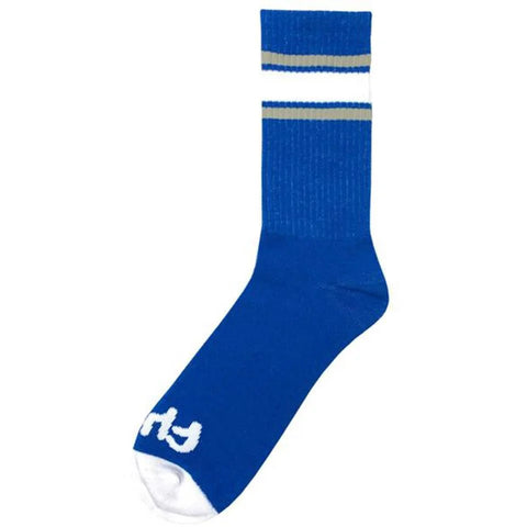 CULT STRIPE SOCKS BLUE