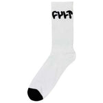 CULT LOGO SOCKS WHITE