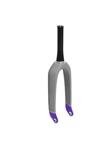 SD V2 CARBON FORK 20 MM (GREY/PURPLE)