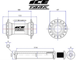 ICE TANK FRONT HUB